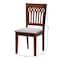 Baxton Studio Genesis Modern Grey Fabric and Walnut Brown Finished Wood 2-Piece Dining Chair Set 230-2PC-13191-ZORO - alternate 9